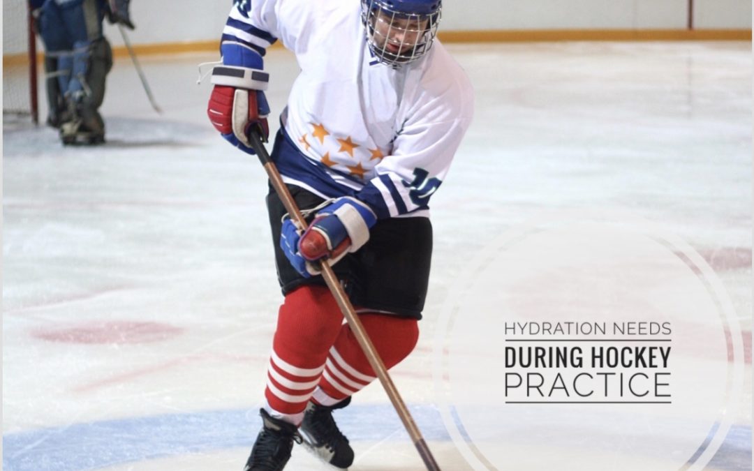 Maintaining a healthy hydration status is key to optimal sports performance, especially in sports that require athletes to wear a heavy uniform. This post explains how much hockey players need to drink during practice