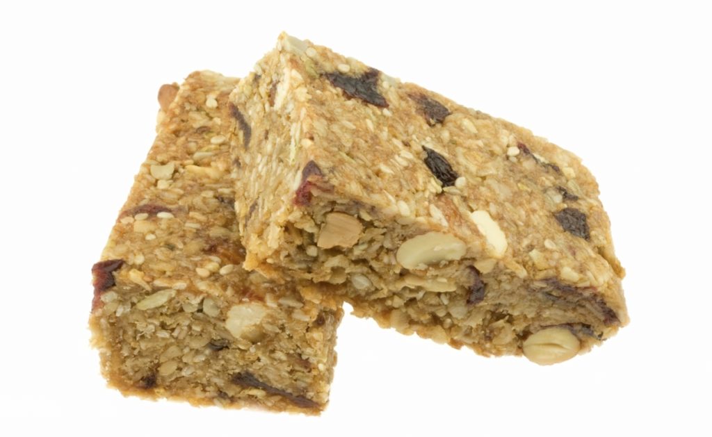 Both store-bought or homemade granola bars make a great snack for student athletes to eat between classes in school