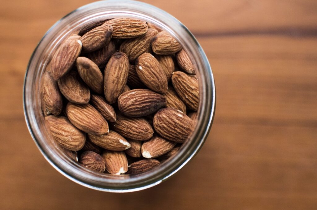 Almonds make a gret snack
