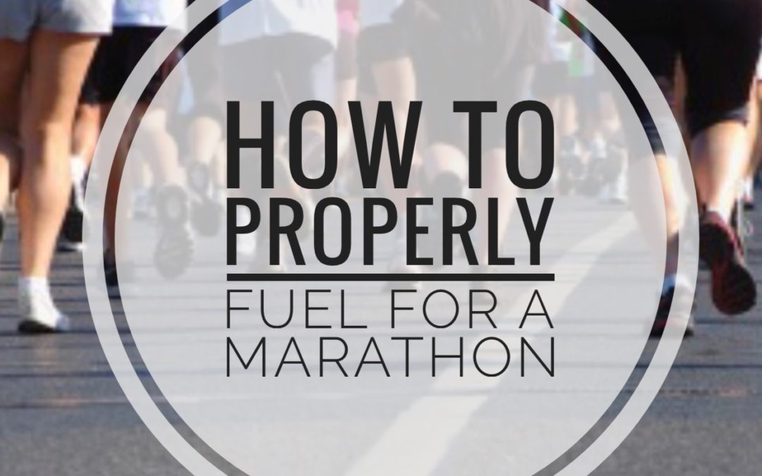 Tips To Properly Fuel Marathon Running