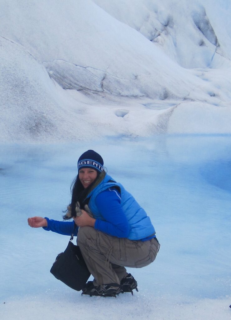 Trekking the Glacier in Argentina