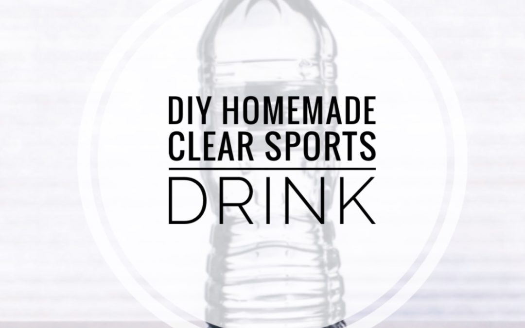 DIY Homemade Sports Drink