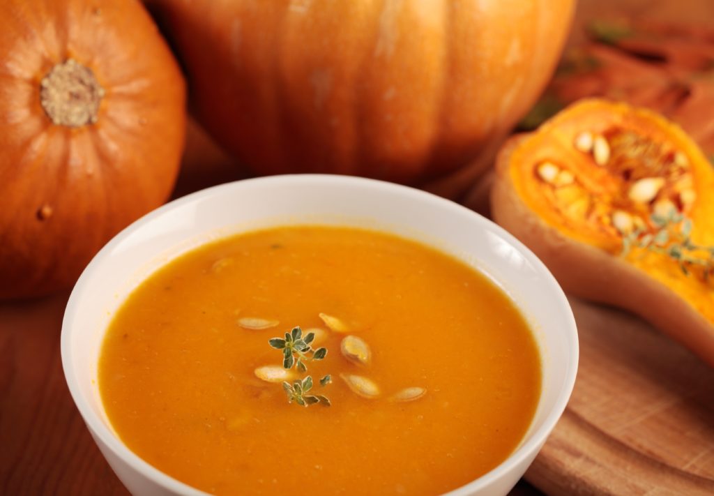 Pumpkin is a popular Thanksgiving day food that is packed with nutrition