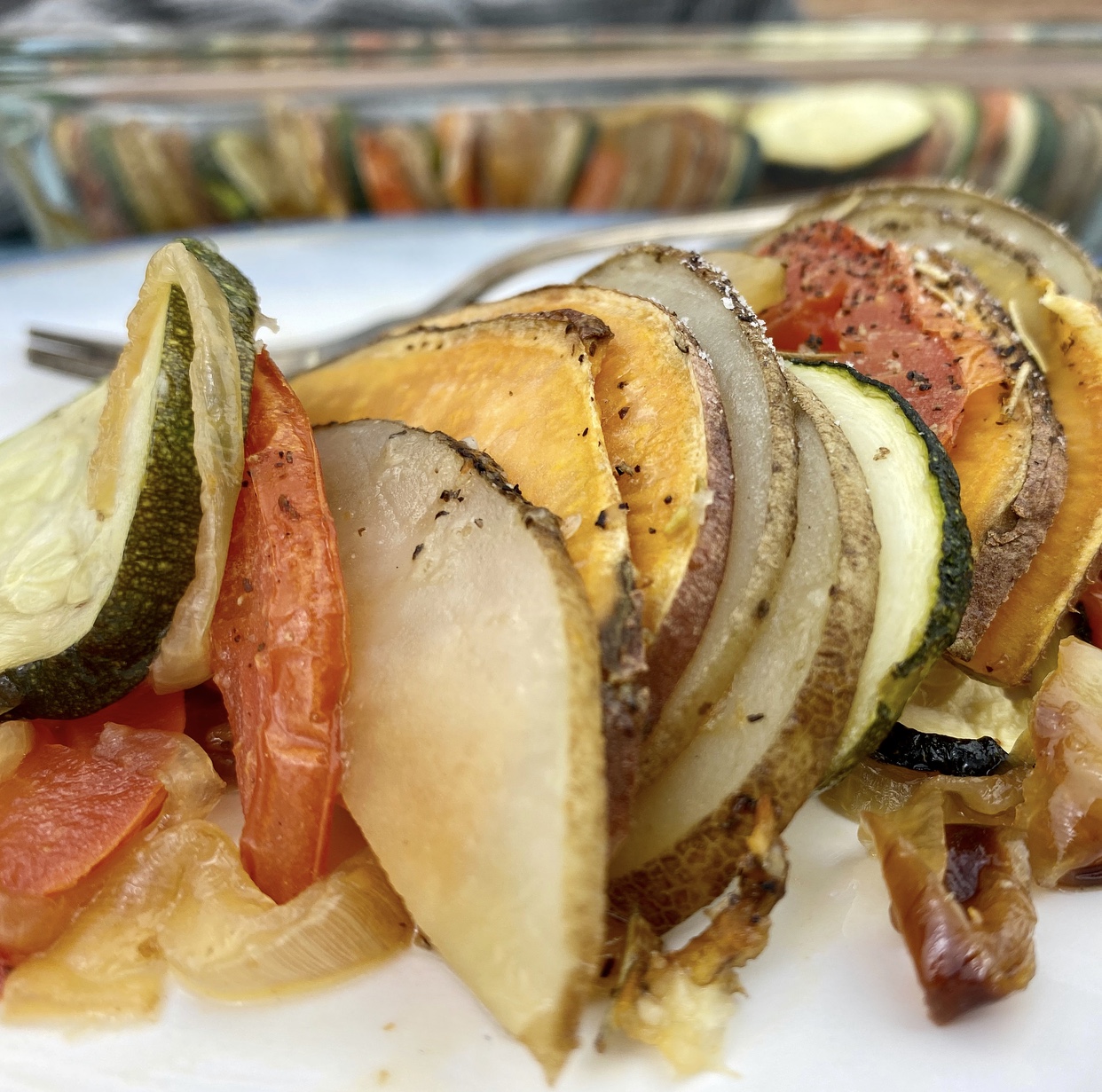 Potato, Tomato And Zucchini Casserole Heather Mangieri Nutrition