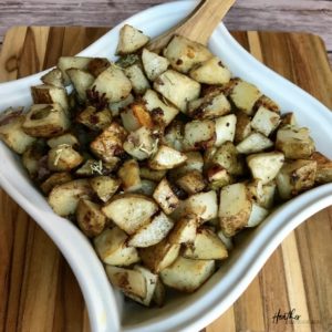Easy and Healthy Oven Roasted Potatoes