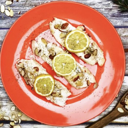 An easy recipe to get more fish in your weekly meal plan. Some people avoid fish because of the taste, or fear of cooking it, so I’m sharing an easy recipe using tilapia- a mild fish- and an easy