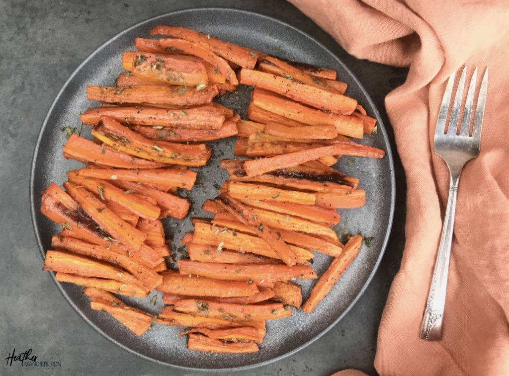 These oven-roasted carrots make a great side and pair perfectly most main dishes. Give them a try and watch them disappear.