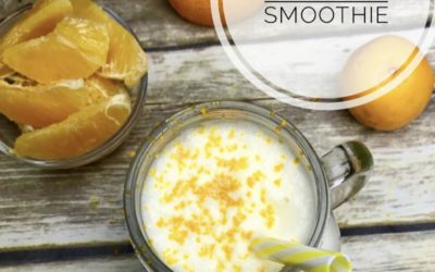 Protein Packed Orange Creamsicle Smoothie