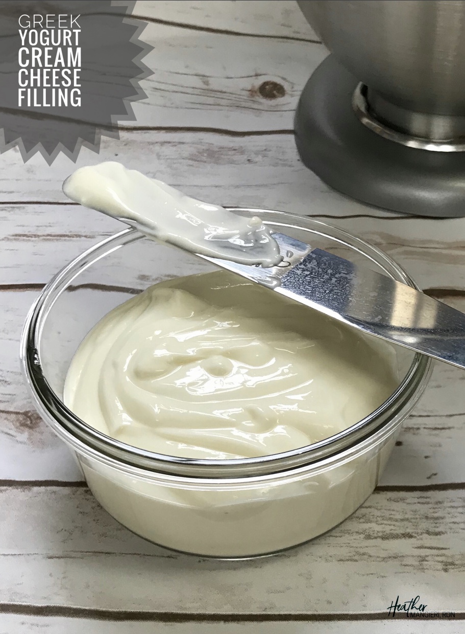 Greek Yogurt Cream Cheese Filling Heather Mangieri Nutrition