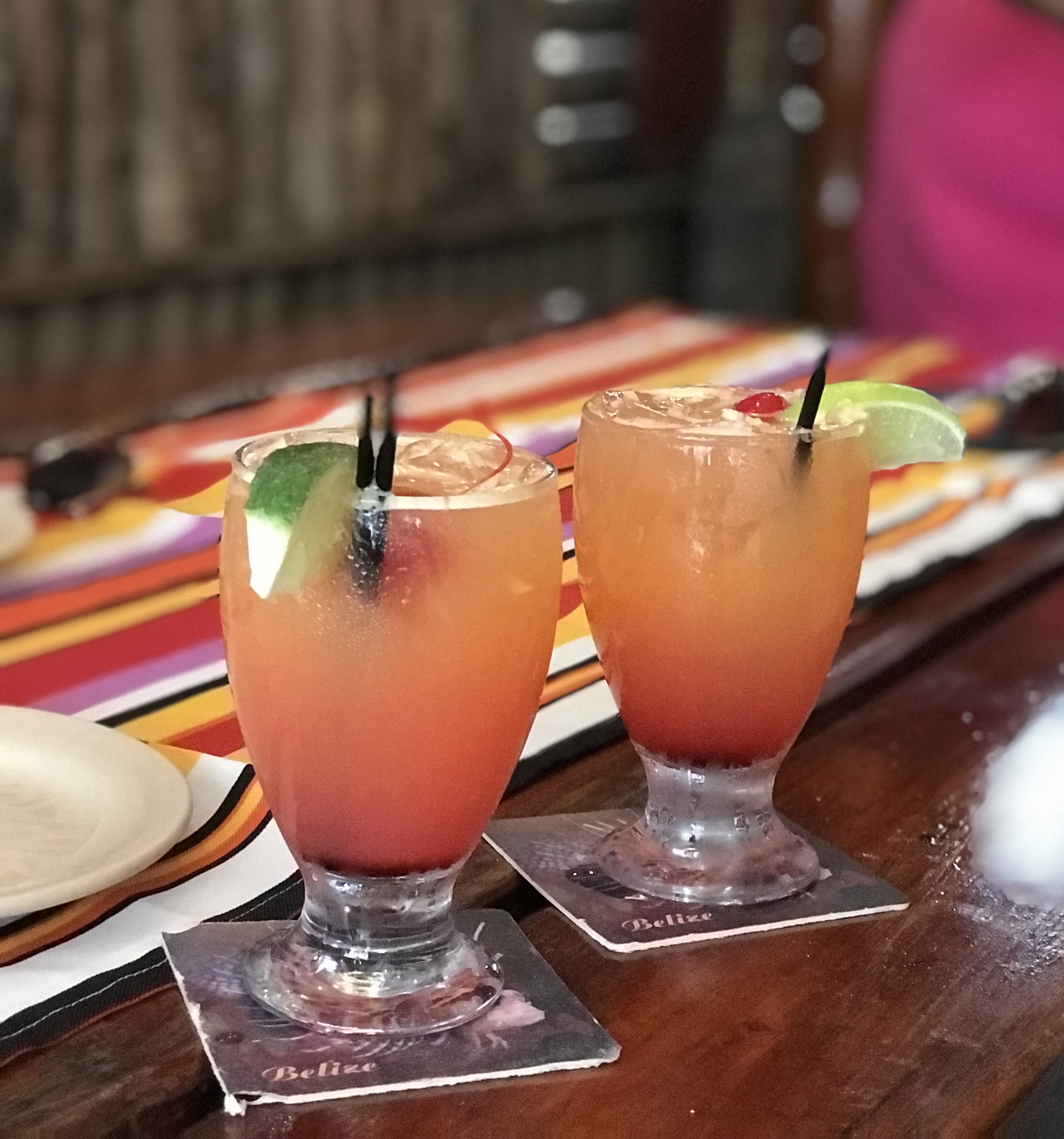 Food and Travel in San Pedro Belize Jaguar Juice Belize Heather