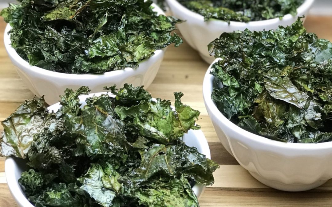 Crunchy Easy to Make Kale Chips