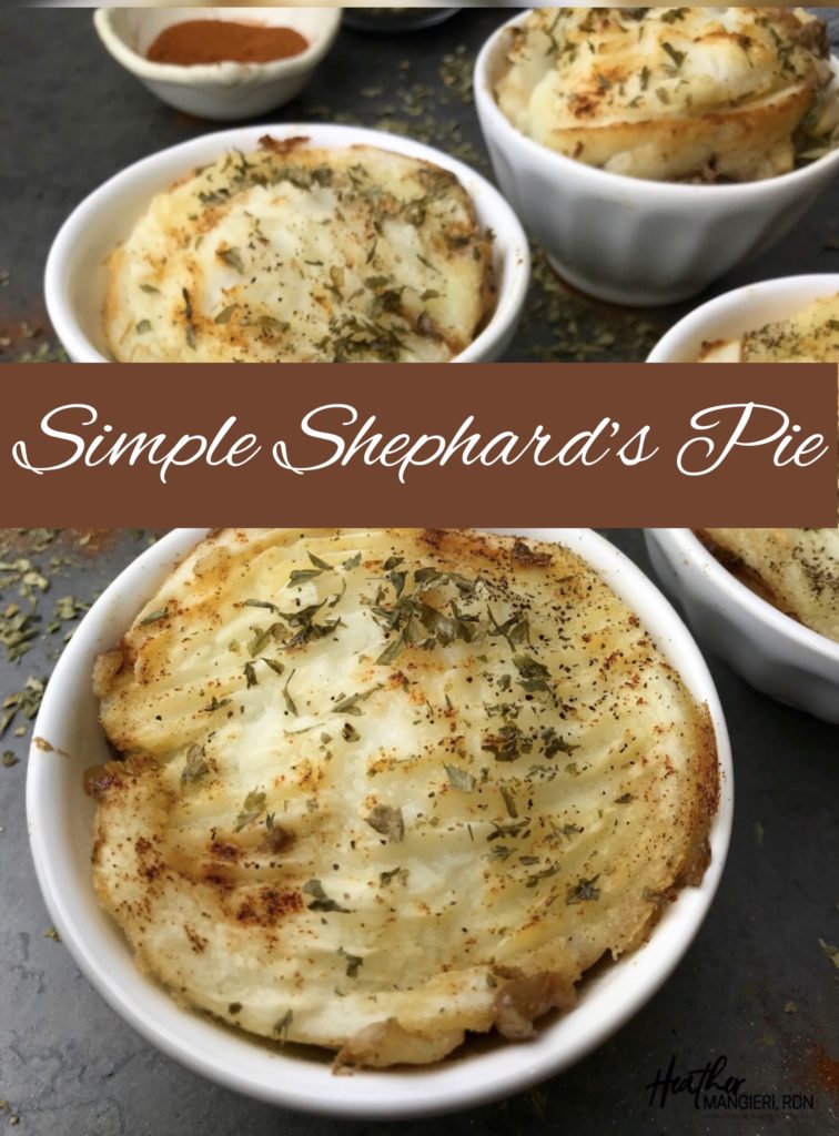 The easiest Shephard's pie recipe. Ready in minutes