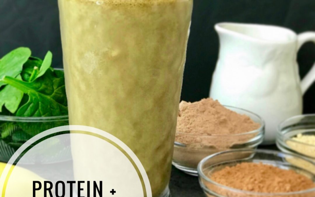 Protein + Greens Chocolate PB Smoothie