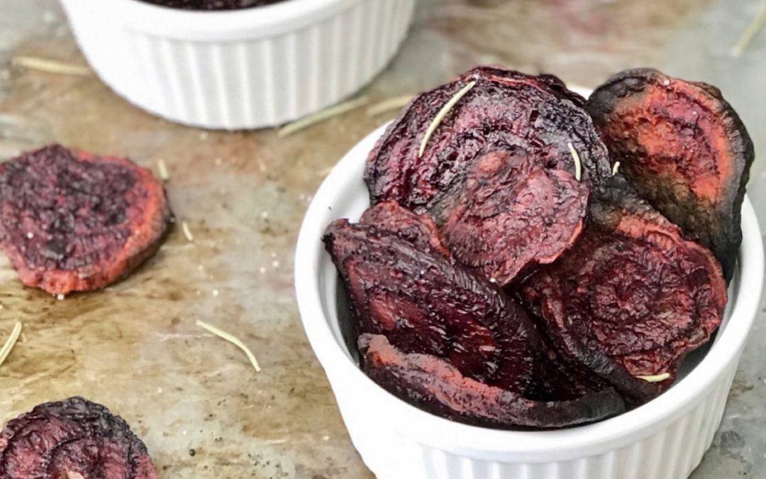 Oven-Roasted Beet Chips
