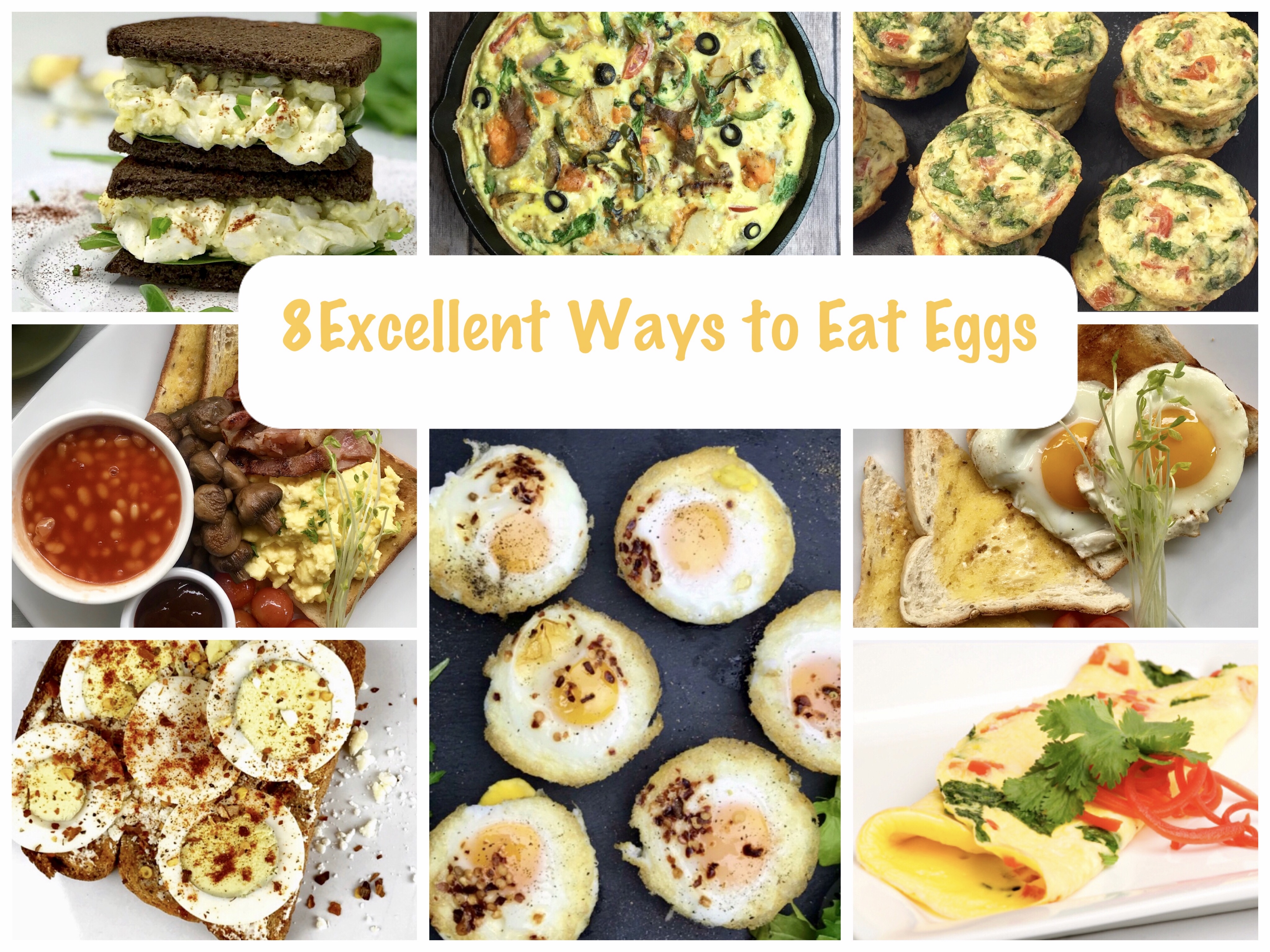 8 ways to eat eggs Heather Mangieri Nutrition