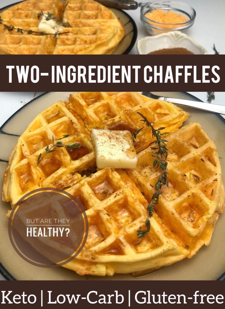 2 Ingredient Chaffles, Low Carb Recipe