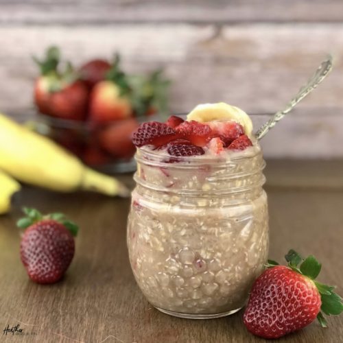 How To Make Protein packed overnight oats