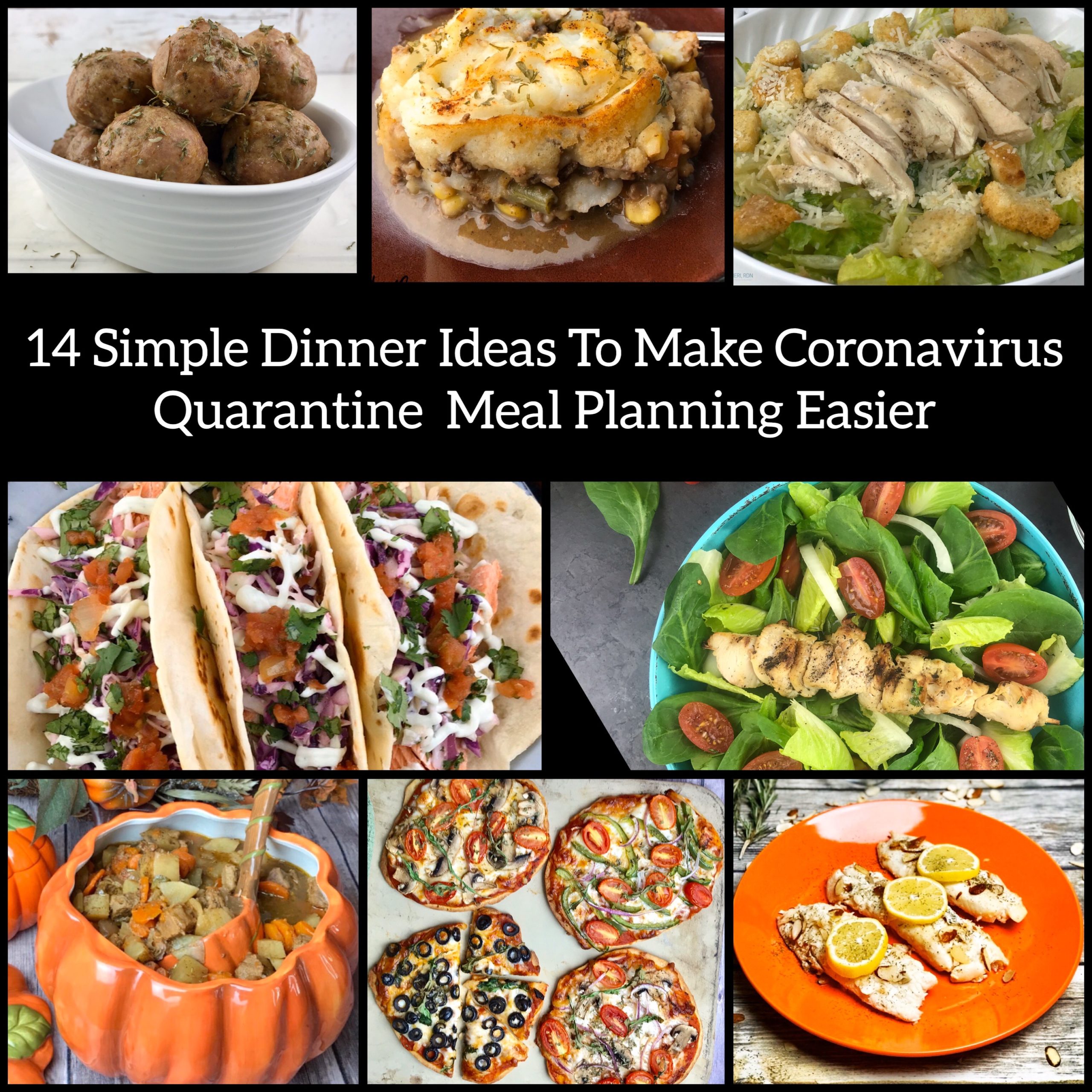 14 Dinner Ideas To Make Meal Planning During The