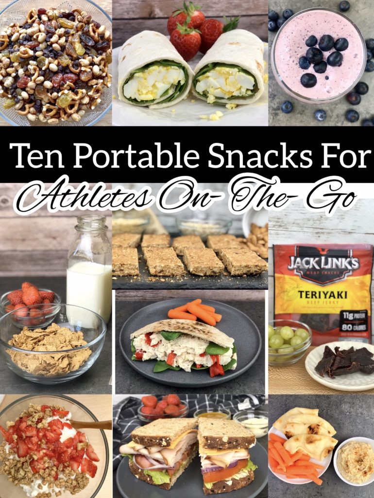 Use this list of portable, nutrient-rich snacks to help you stay fueled, energized and prepared for sports practice, training and competition.