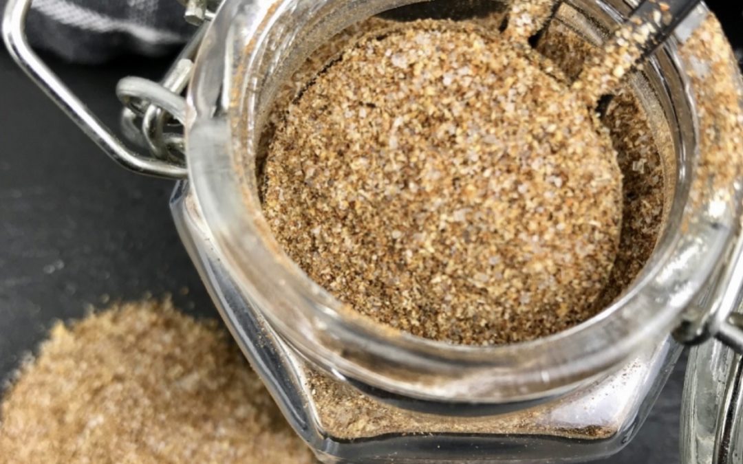 This homemade jerk seasoning blend is a great way to add spice and flavor to chicken, fish or other lean protein, and it also makes a great marinade.