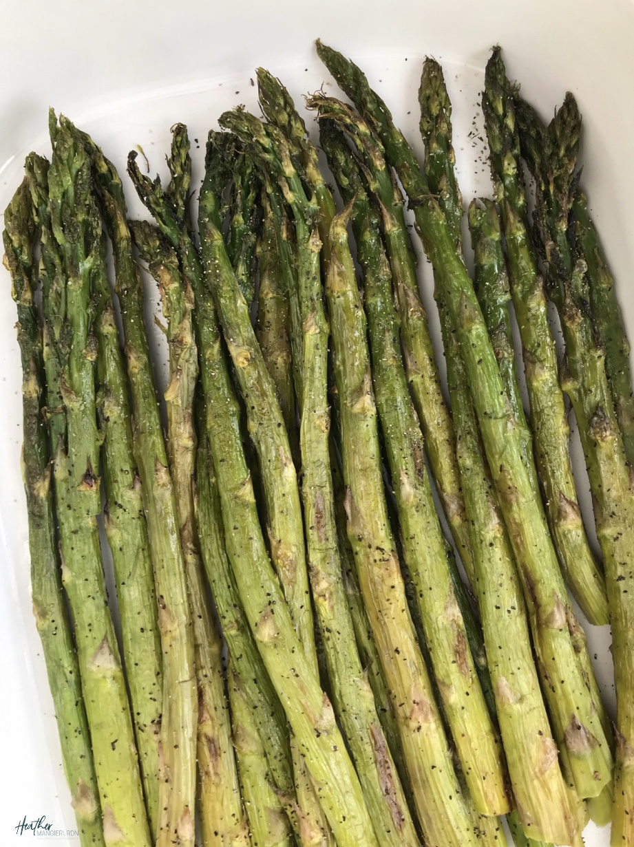 OvenRoasted Asparagus Heather Mangieri Nutrition