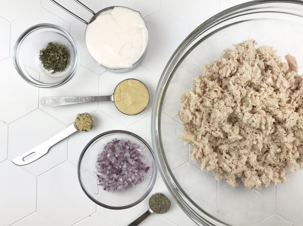 This simple tuna salad recipe combines only a few basic ingredients for a flavor-filled, protein-packed meal or snack that can be eaten at home or on-the-go.