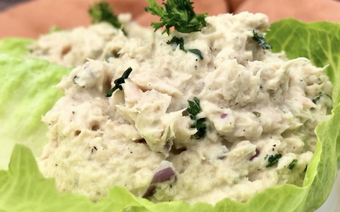 This simple tuna salad recipe combines only a few basic ingredients for a flavor-filled, protein-packed meal or snack that can be eaten at home or on-the-go.