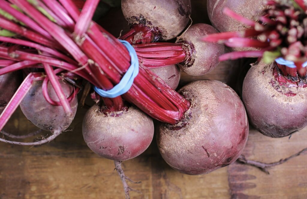 Beet Root Contains the plant pigment Betalains