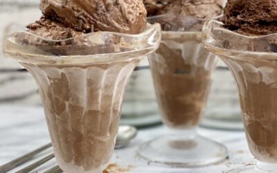 Protein Packed, Low-Fat Chocolate Ice Cream