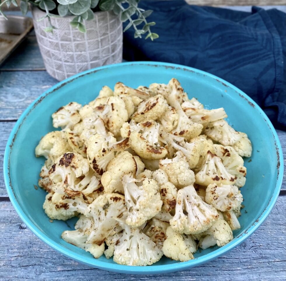 Easy, OvenRoasted Cauliflower Heather Mangieri Nutrition
