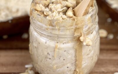The Best Peanut Butter Protein Overnight Oats