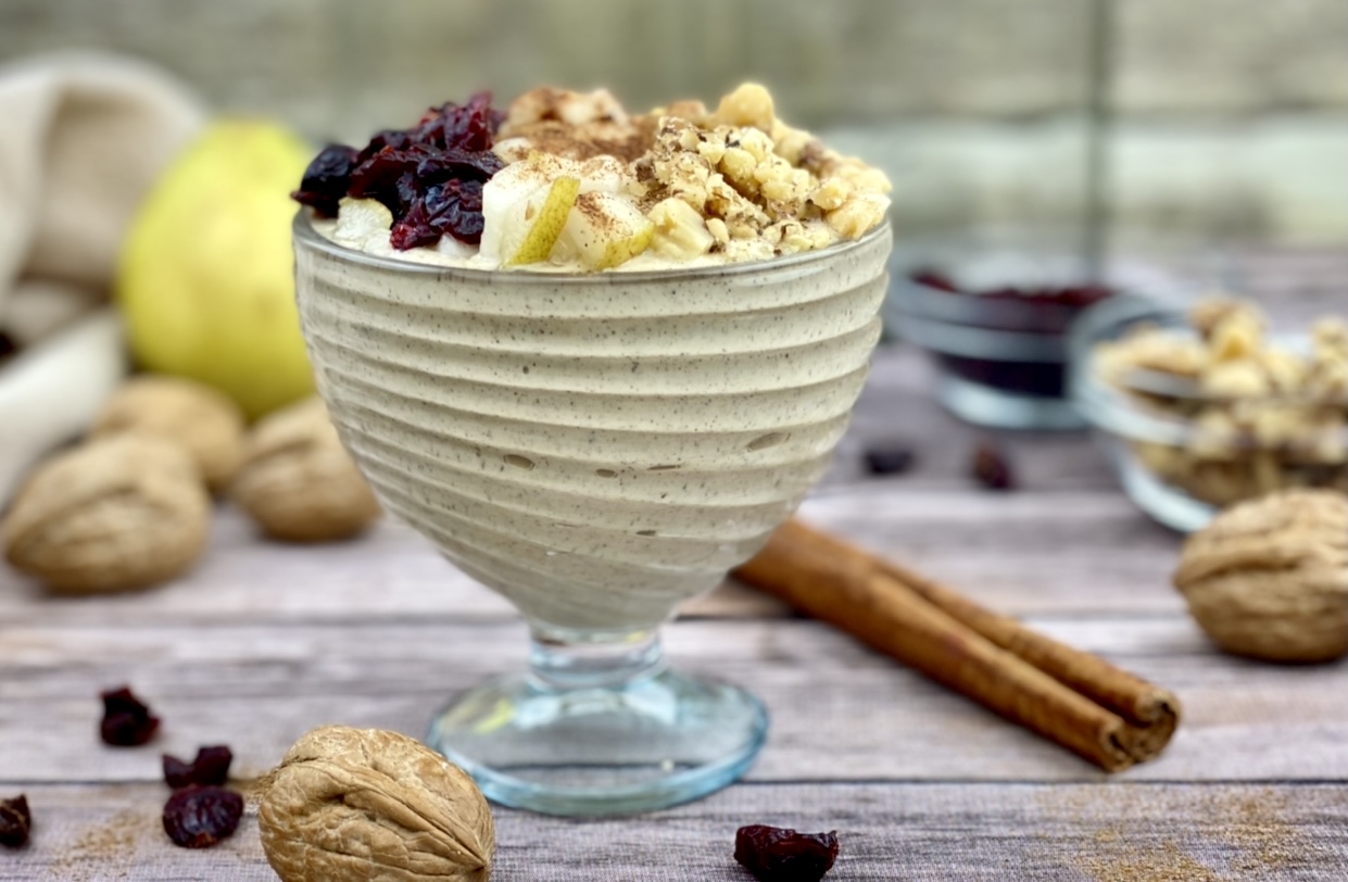 Gingerbread Greek Yogurt Bowl – Heather Mangieri Nutrition