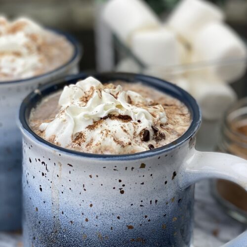 Photo of the recipe for how to make homemade healthier hot cocoa